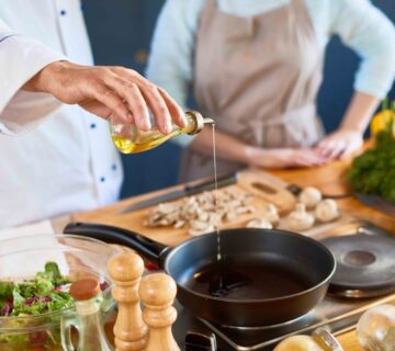 استفاده از روغن کنجد برای آشپزی و طبخ غذا