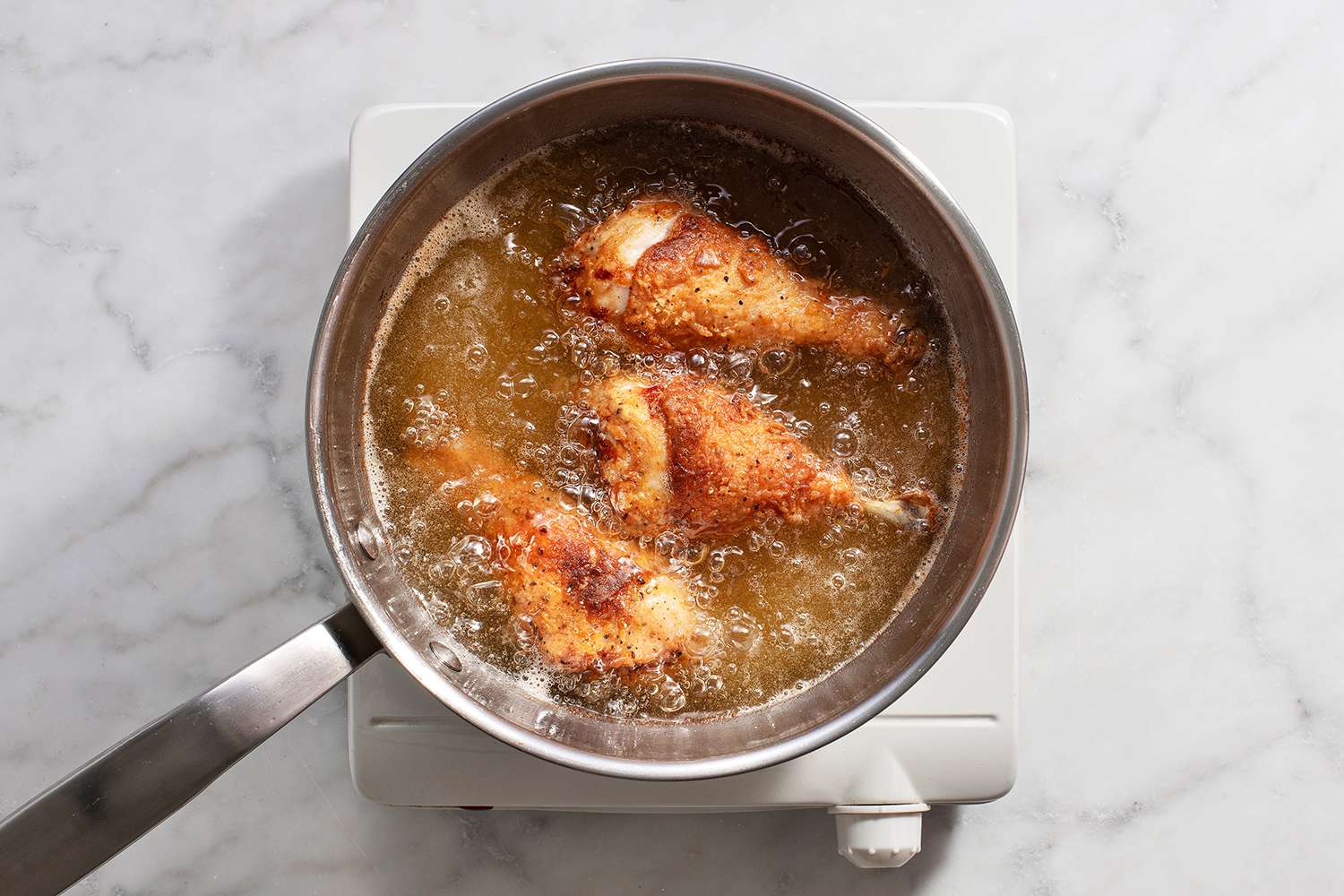 سرخ کردن مواد غذایی با جذب پایین روغن