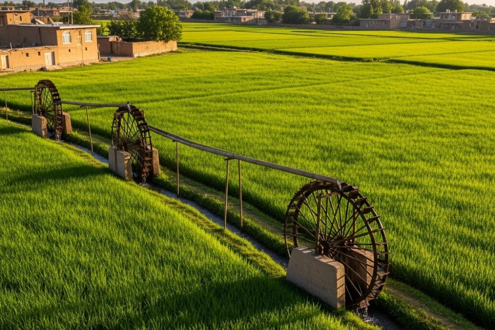 شالیزار برنج ایرانی